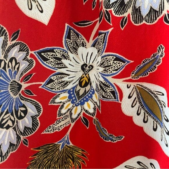 LOFT Women's Floral Print Skirt‎ Size 10 - Picture 4 of 6